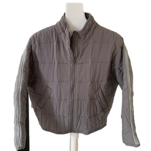 Quilted Dolman Gray Jacket